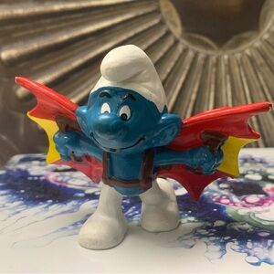 Vintage Smurf Hang Glider Peyo